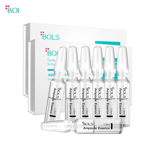 京东超市葆丽匙(BOLS) 针管面膜敏感肌肤修护泛红补水保湿急救面膜套装男女 瑞士进口原料 5片