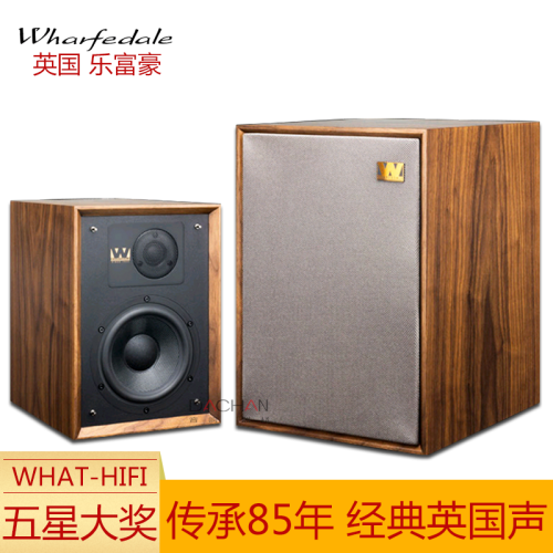 乐富豪（Wharfedale） 英国 Denton2 登腾85周年纪念版 HIFI发烧高保真书架音箱 胡桃木纹1对