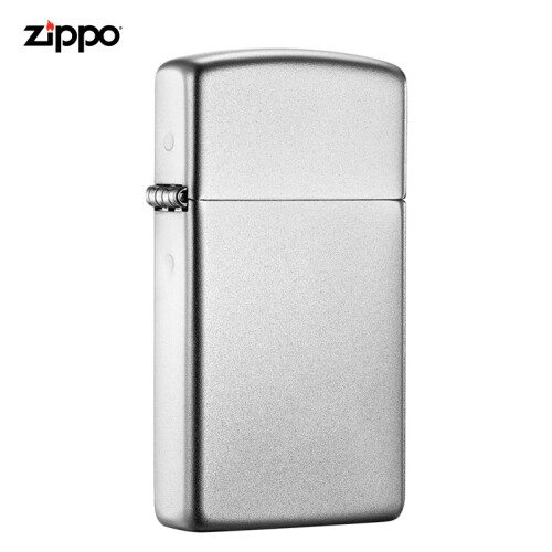 之宝(Zippo)打火机 纤巧缎纱 缎纱镀铬1605 煤油防风火机