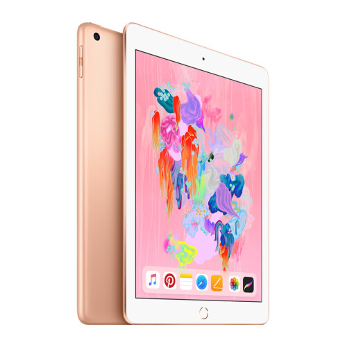 Apple iPad 平板电脑 2018款9.7英寸（32G WLAN版/A10 芯片/Touch ID技术 MRJN2CH/A）金色