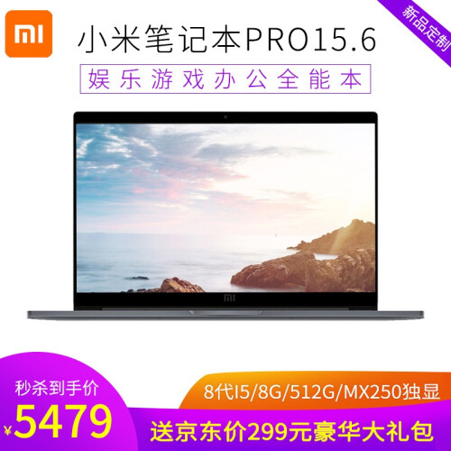 小米（MI） 笔记本Pro 15.6英寸2G独显 金属轻薄便携商务本学生本超薄本游戏笔记本电脑 【秒杀MX250】I5-8250U 8G 512G 深空灰