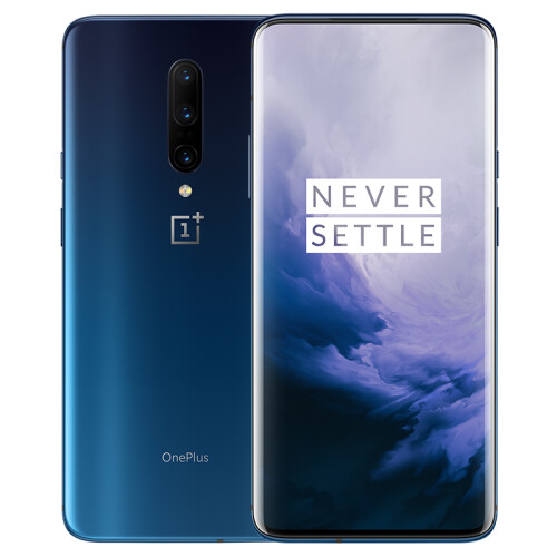 京品手机一加 OnePlus 7 Pro 2K+90Hz 流体屏 骁龙855旗舰 4800万超广角三摄 12GB+256GB 星雾蓝 全面屏拍照游戏手机