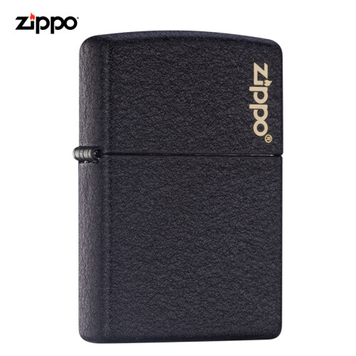 之宝(Zippo)打火机 黑裂漆-经典商标 黑裂漆 236-C-000016