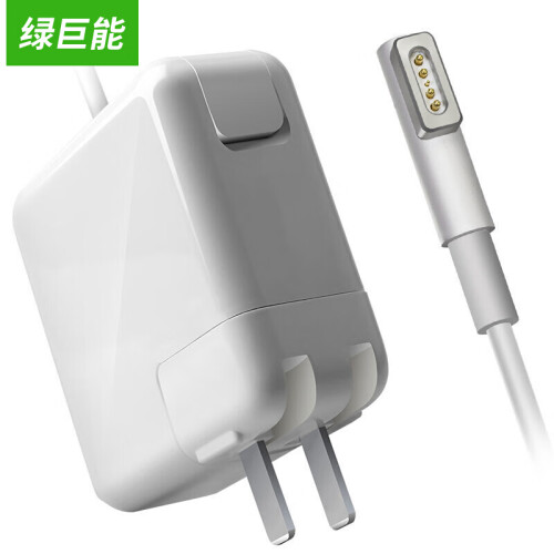 绿巨能（llano）苹果笔记充电器MacBook Pro电脑A1278电源适配器16.5V3.65A 苹果60W16.5V3.65A 弯头