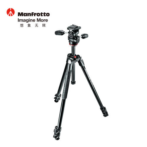 曼富图（Manfrotto）MK290XTA3-3W 铝合金三维云台套装 290XTRA系列