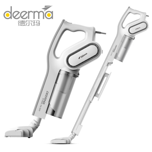 德尔玛（Deerma）DX700小型家用立式吸尘器手持吸尘机