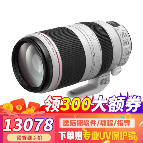 佳能（Canon)远摄变焦中长焦镜头 单反相机镜头 EF 100-400mm IS II USM