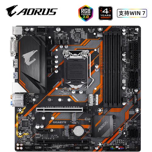 技嘉（GIGABYTE）B365 M AORUS ELITE “小雕” 电竞游戏主板 支持WIN7支持9400F(Intel B365/LGA 1151)