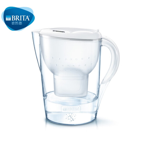 京东超市碧然德（BRITA）过滤净水器 家用滤水壶 净水壶 Marella 海洋系列 3.5L（白色）