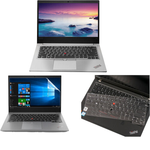 嘉速 联想Thinkpad E480翼480/E490/T480/E485笔记本高清键盘膜+屏幕贴膜 高清键盘膜+14.0英寸防蓝光润眼屏幕贴膜