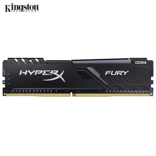 金士顿(Kingston) DDR4 2400 8GB 台式机内存 骇客神条 Fury雷电系列