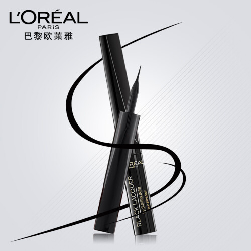 欧莱雅（LOREAL）美眸深邃眼线液 1.5 ml (眼线笔 防水 速干 防晕染 持久妆效)