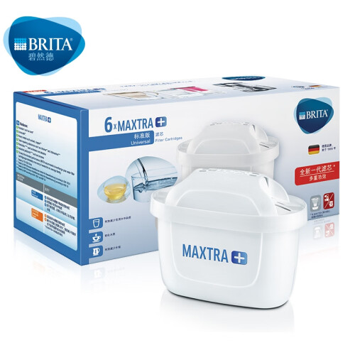 碧然德（BRITA） 家用滤水壶 净水壶滤芯 Maxtra 多效滤芯 6枚装