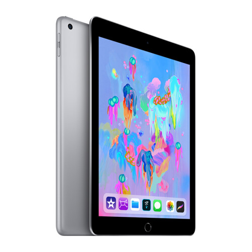 Apple iPad 平板电脑 2018年新款9.7英寸（128G WLAN版/A10芯片/Retina屏 MR7J2CH/A）深空灰色