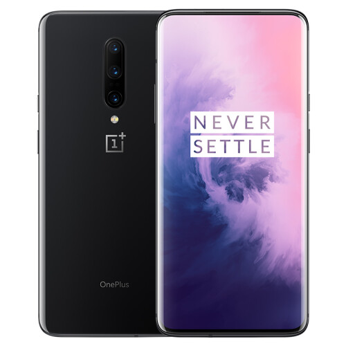 京品手机一加 OnePlus 7 Pro 2K+90Hz 流体屏 骁龙855旗舰 4800万超广角三摄 8GB+256GB 曜岩灰 全面屏拍照游戏手机