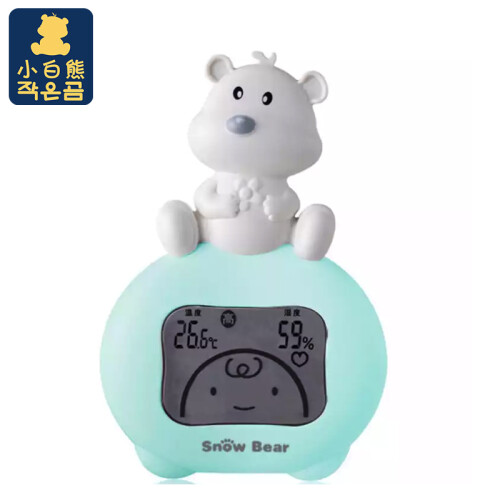 京东超市小白熊（Snow Bear）小熊电子温湿度计体温计 婴儿房常备室温计 09211