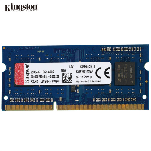 金士顿(Kingston) DDR3 1600 4GB 笔记本内存