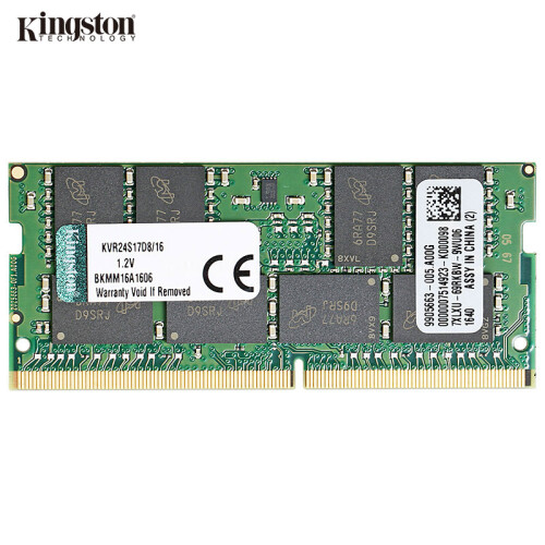 金士顿(Kingston) DDR4 2400 16GB 笔记本内存