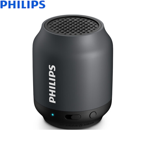 飞利浦(PHILIPS)BT25B 无线蓝牙小音箱 户外便携迷你Q'Q'音箱 车载音响电脑音响  黑色