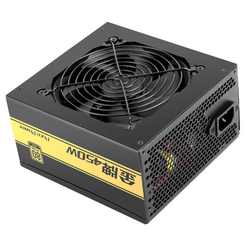 先马（SAMA）额定450W 金牌450台式机电脑电源（80PLUS金牌认证/主动式PFC/12cm静音风扇/三年质保）