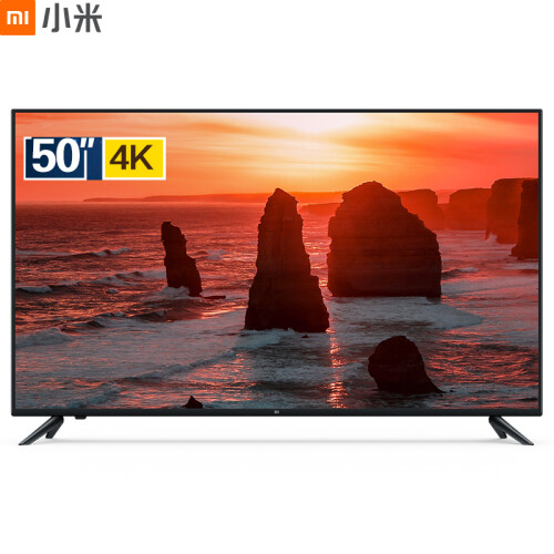 小米电视4C 50英寸4K超高清 HDR 蓝牙语音遥控 2GB+8GB 人工智能语音网络液晶平板电视L50M5-AD