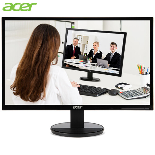 宏碁（Acer）K192HQL 18.5英寸 窄边框 可壁挂 宽屏LED背光液晶显示器 显示屏