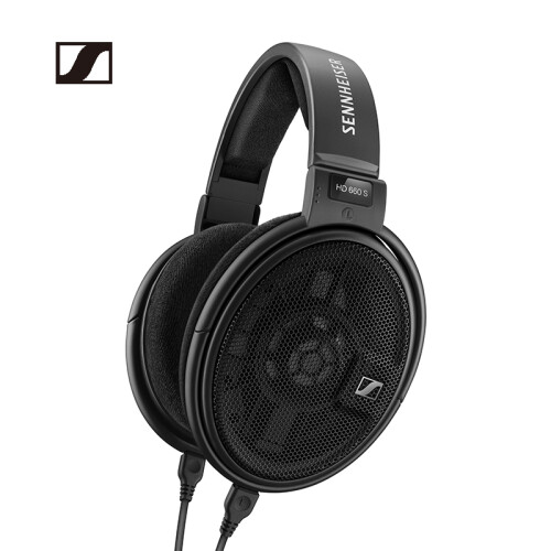 森海塞尔（Sennheiser）HD660S 开放式动圈头戴式Hi-Fi音乐监听耳机 黑色