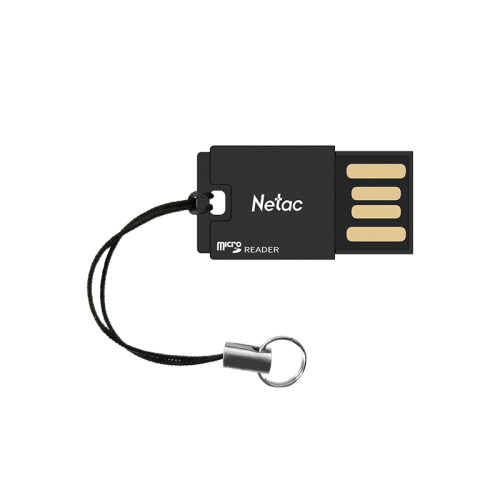 朗科（Netac）TF（MicroSD）存储卡 P302 迷你便携USB读卡器