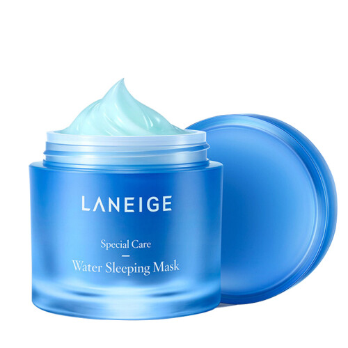 海囤全球兰芝（LANEIGE）唇膜夜间保湿滋润修护淡化唇纹草莓果冻睡眠唇部护理精华防干裂 睡眠面膜70ml