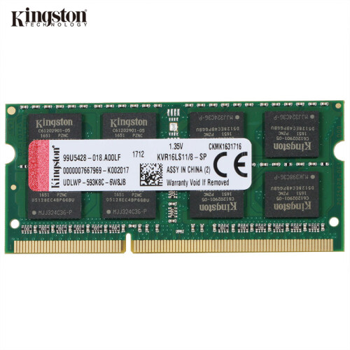 金士顿（Kingston） DDR3 1600 2G/4G/8G 笔记本内存条 兼容1333 DDR3L 1600 8G 笔记本内存 低压