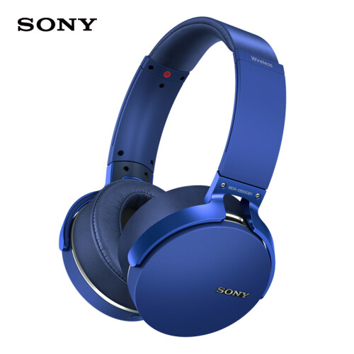 索尼（SONY）MDR-XB950B1 无线蓝牙 重低音立体声耳机 头戴式 蓝色