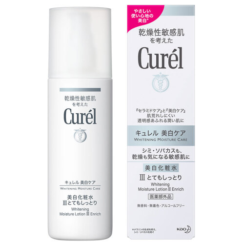 日本珂润（Curel）润浸美白化妆水III 140ml（滋润型）（爽肤水 柔肤水 保湿补水 敏感肌 花王 原装进口）