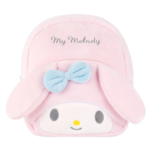 名创优品（MINISO） Sanrio hello kitty系列包包 凯蒂猫毛绒双肩包 My Melody粉色