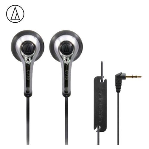 铁三角（Audio-technica） C770 经典入门人声耳塞式耳机 手机耳机 音乐耳机 C770 黑色