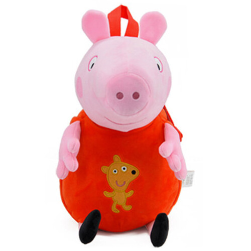 京东超市小猪佩奇（Peppa Pig）粉红猪小妹儿童卡通双肩背包 佩奇双肩包