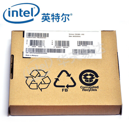 英特尔（Intel） PRO/1000 GT PWLA8391GTBLK千兆单口PCI网卡 8391GT盒包