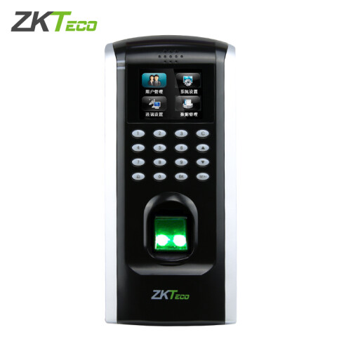 [品牌直营]中控智慧（ZKTeco)F7PLUS 指纹门禁机考勤一体机门禁系统铁门打卡签到器玻璃门 F7 PLUS 标准配置+买就送运费险