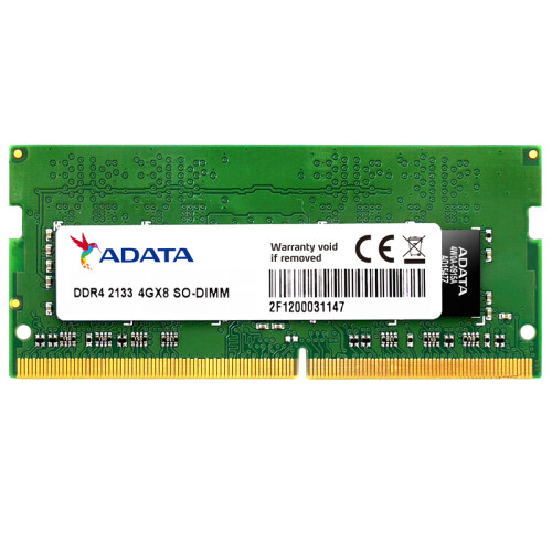 威刚（ADATA） 4代笔记本电脑内存条 DDR4 2133/2400/2666 4G /8G 内存 DDR4 2400 单条8G