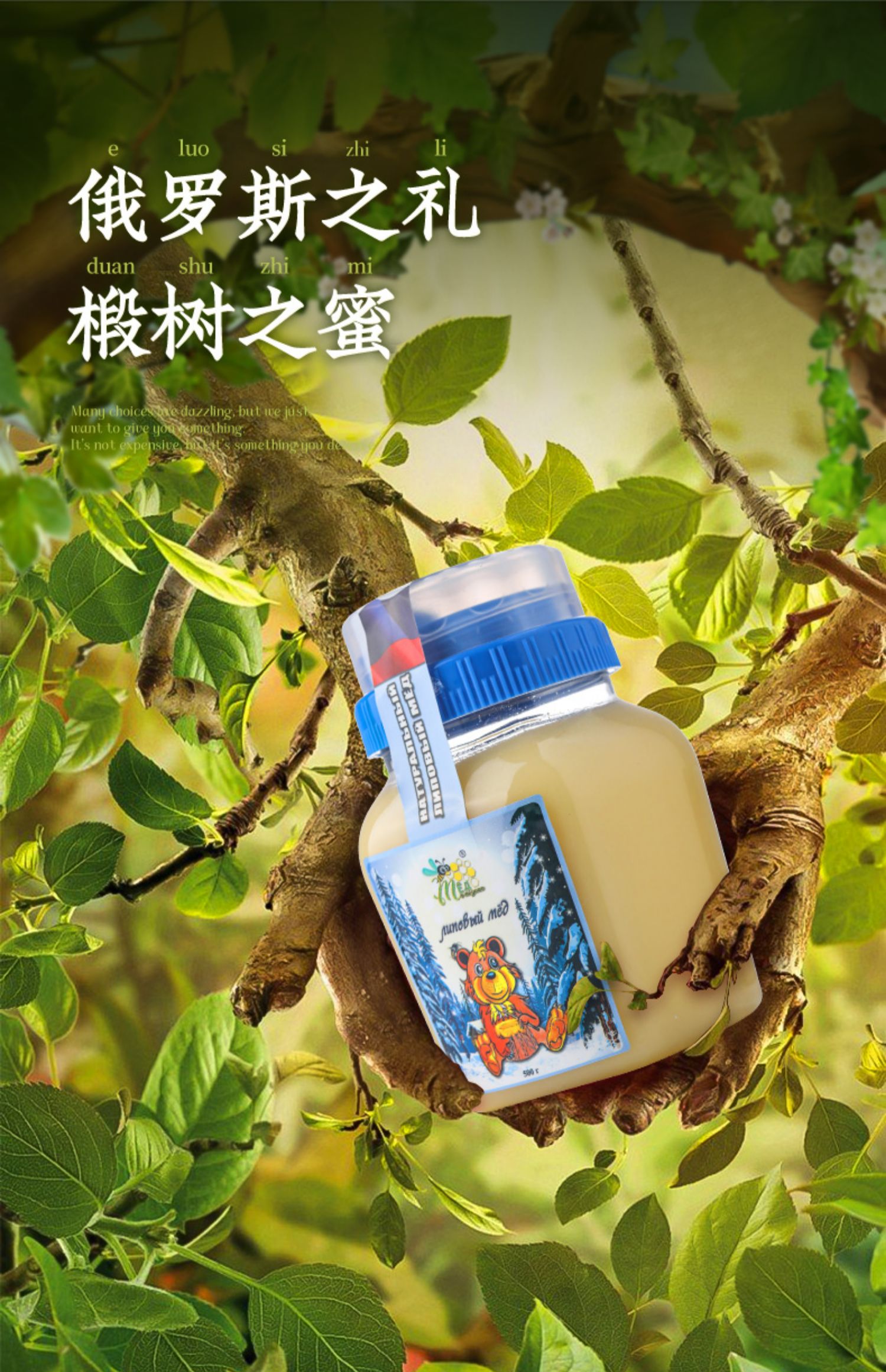 【1瓶】俄罗斯进口蜂蜜500g【图片 价格 品牌 报价-京东