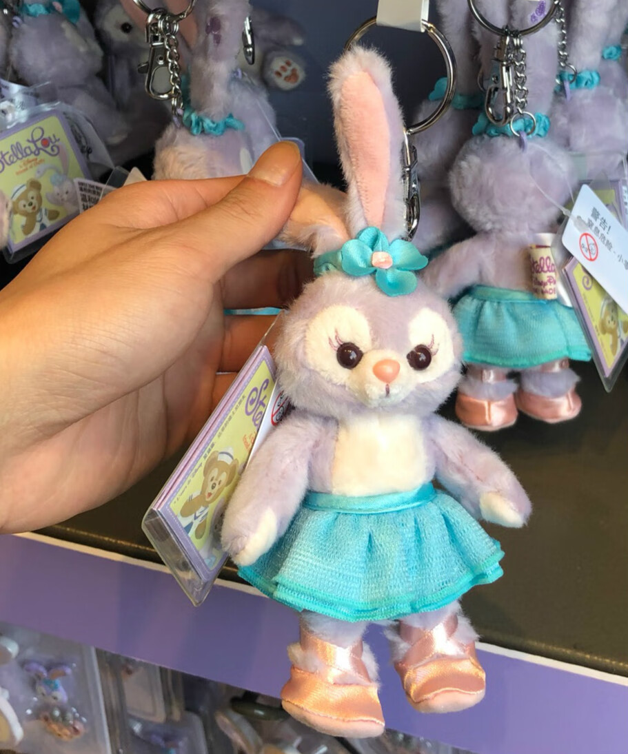 迪士尼(disney) 芭蕾兔子星黛露史黛拉兔子毛绒玩偶公仔玩具生日礼物
