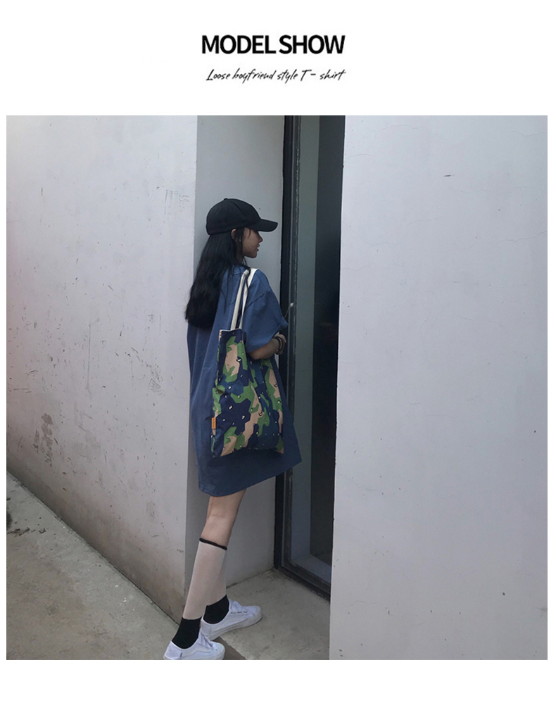 短袖女ins潮网红怪味宽松2020夏季t恤女上衣酷酷的女装帅气中长款
