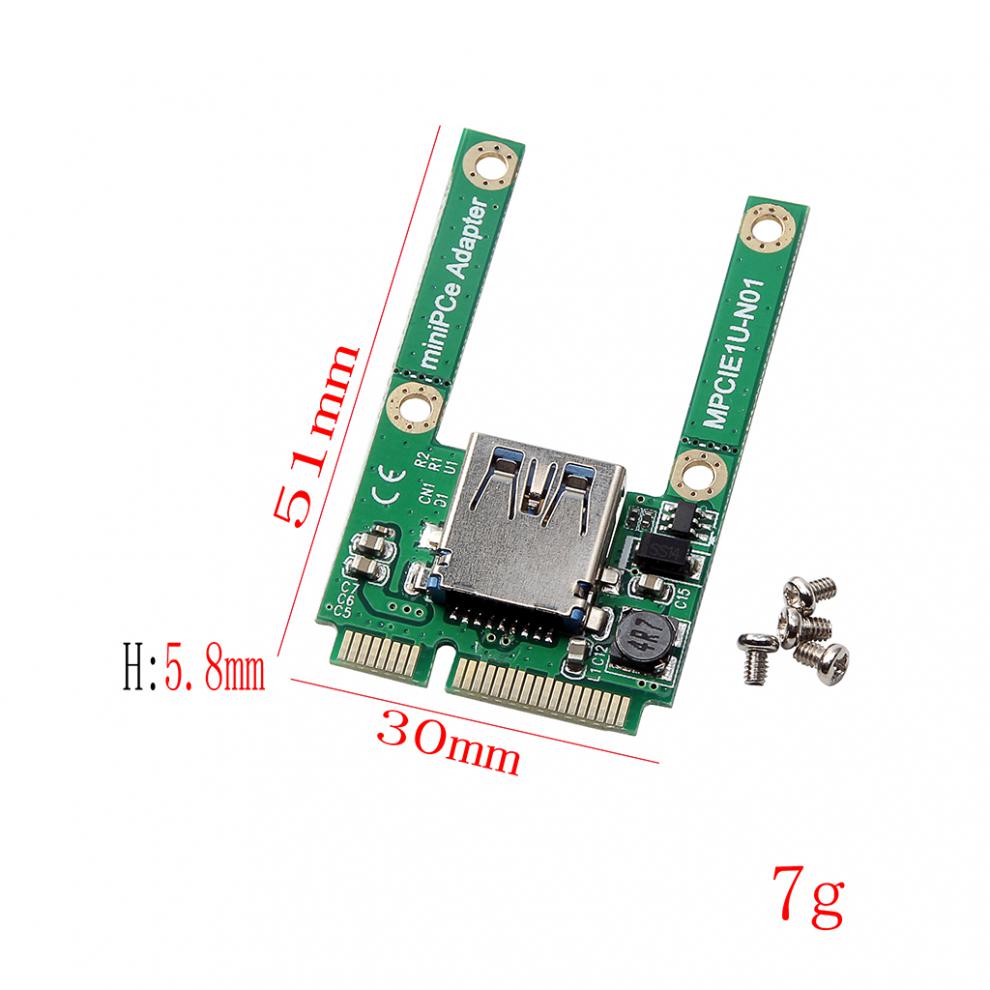 mini pcie扩展usb mpci-e扩展卡 广大用户们,曾经因为笔记本usb接口不