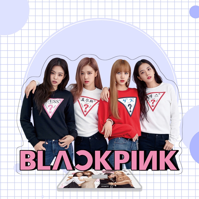LISAjennie,lisa彩英 blackpink周边16cm大立牌lisajenniejisoorose同款双面站牌 bp组合2