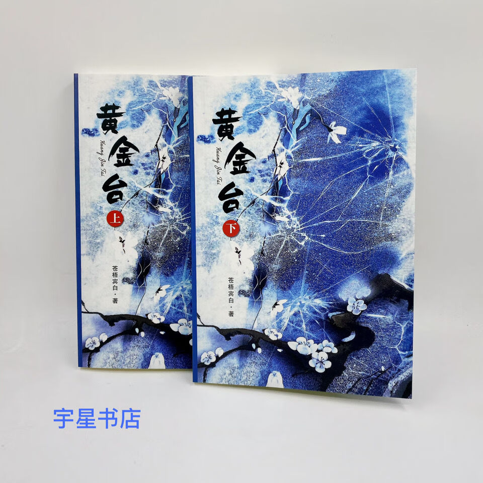 现货 黄金台 简体实体书未删减完结全2册by苍梧宾白 耽美小说【图片