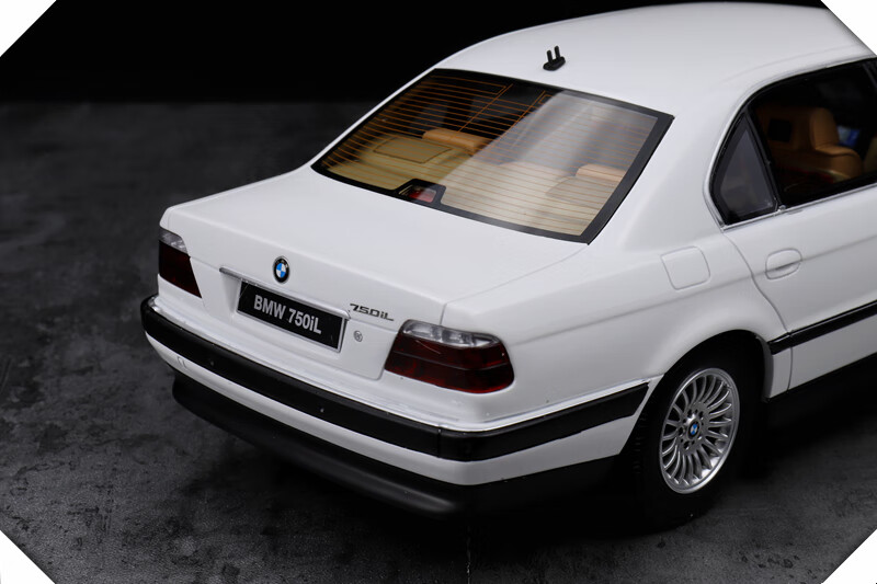 autoart 1:18 otto宝马 bmw 750il e38 中国定制版 树脂限量仿真汽车