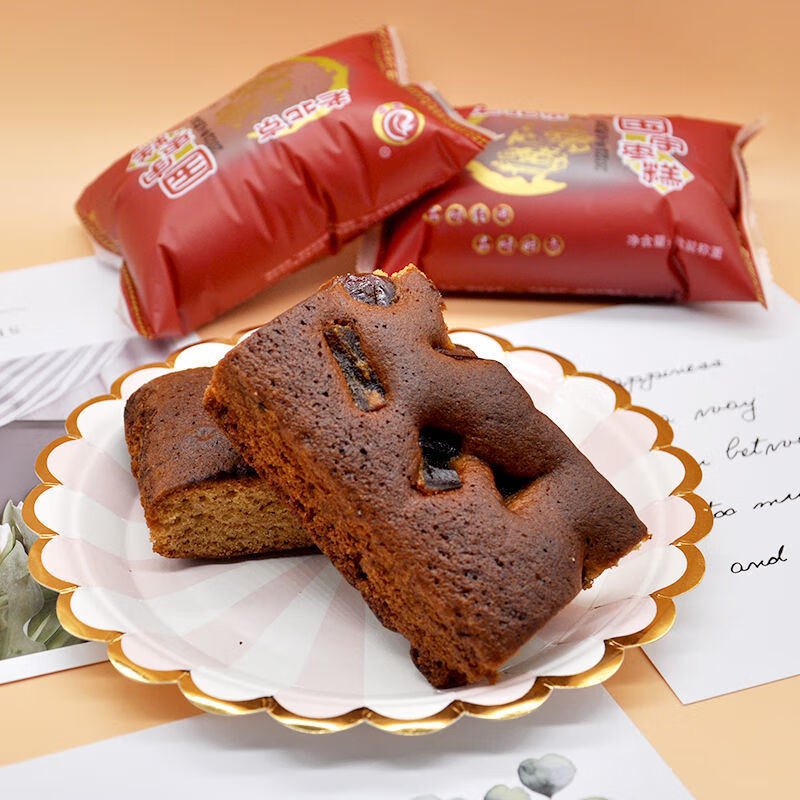 老北京枣糕整箱国宇营养早餐面包蜜枣糕点蛋糕办公休闲零食4斤实惠装