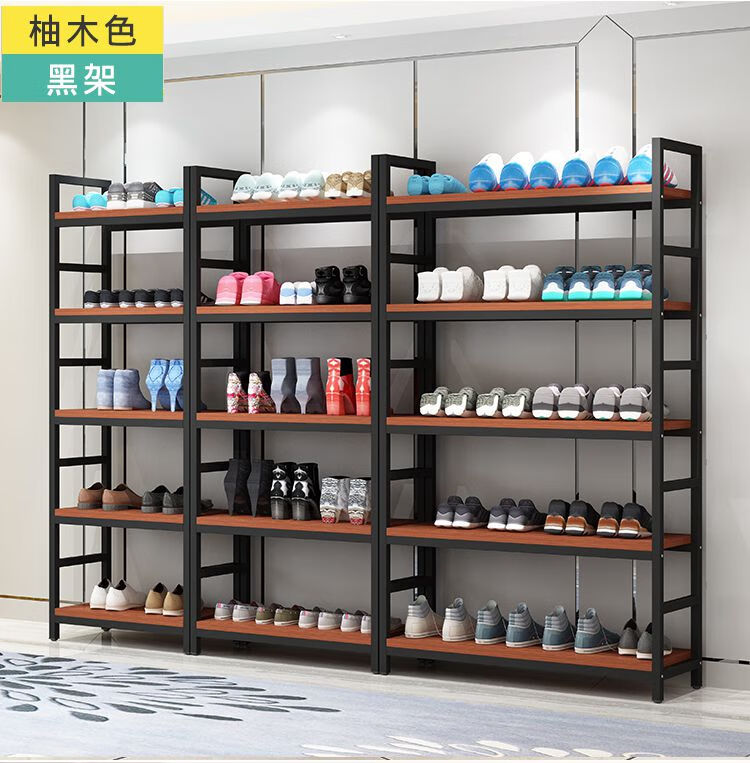 家用货架储物架搁物架简易仓库储藏室铁架子落地多层展示架超市仓储