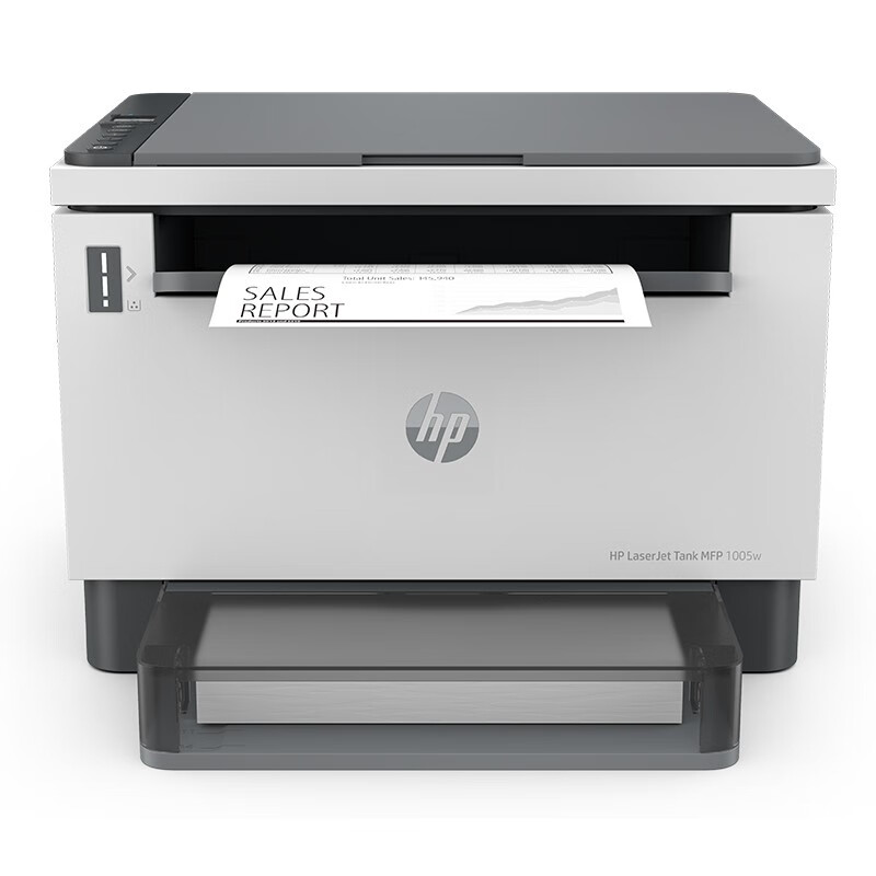 惠普(HP) 多功能一体机 Tank 1005w黑白三合一无线家庭作业打印商用打印  (单位: 台 规格: 单台装)