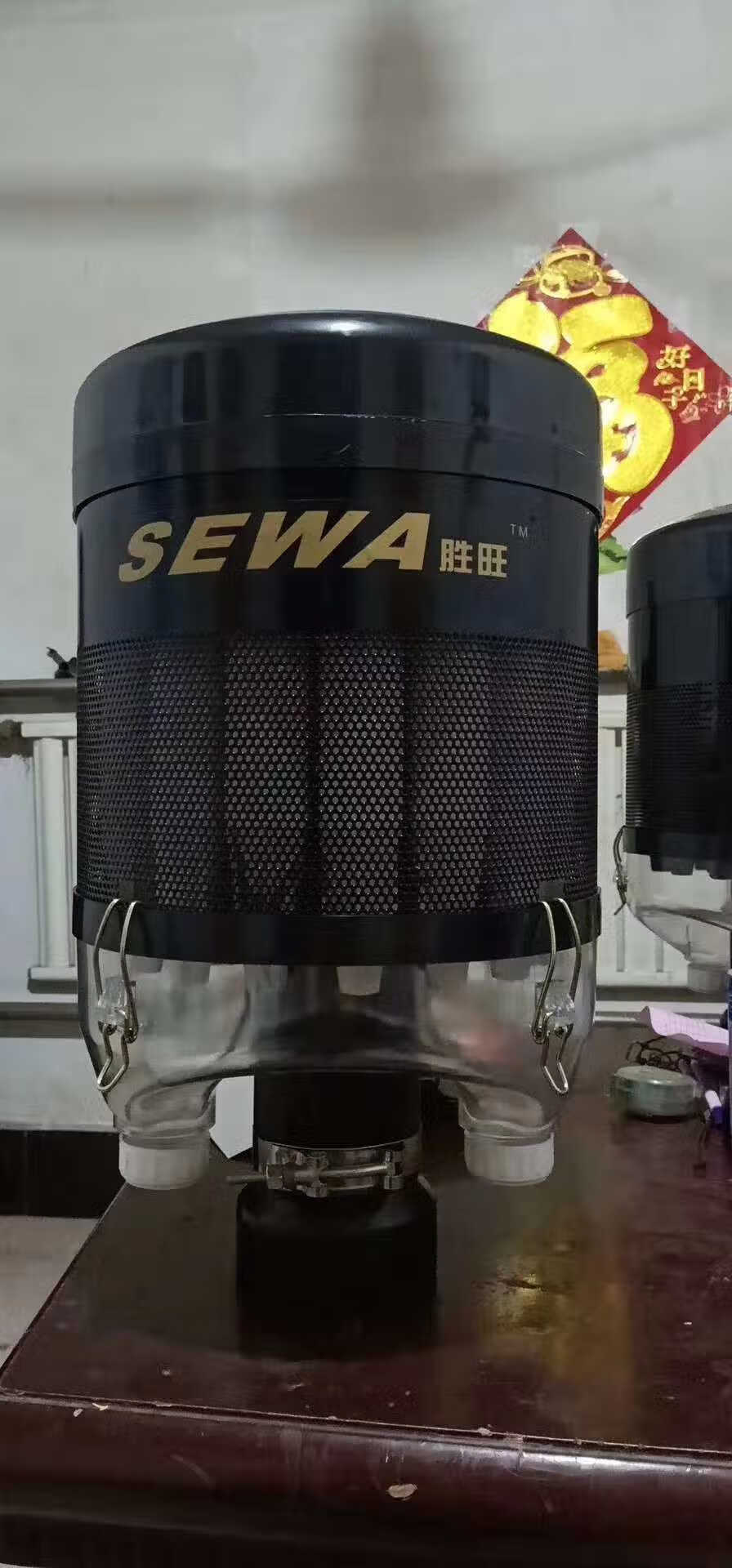 收割机空气预滤器除尘拖拉机沙漠风暴空滤排尘除尘总成 老款80-100