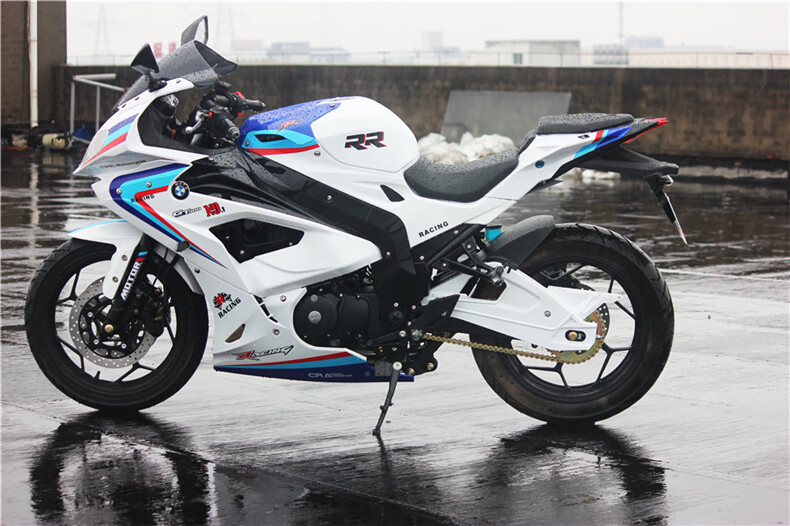 全新国产宝雕双rr摩托车大跑车地平线重型机车单缸风冷400cc公路赛